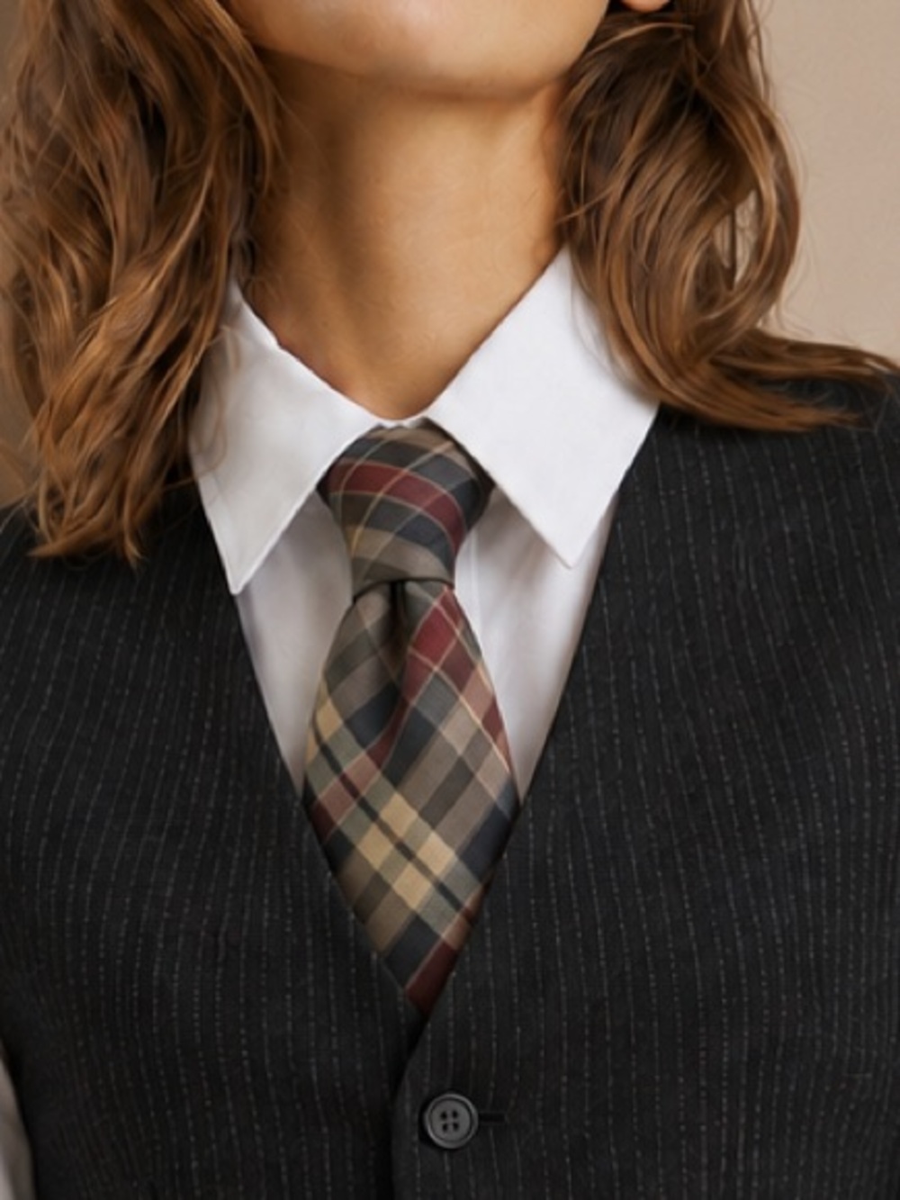 Vintage Robert Talbott Best of Class Silk Plaid Tie Hand Sewn USA Unisex!